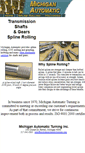 Mobile Screenshot of michiganautomaticturning.com