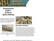 Tablet Screenshot of michiganautomaticturning.com